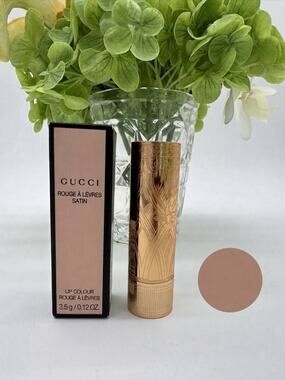 Gucci Satin Lip COLOUR 102 Lorna Dune 3.5g / 0.12 oz Full Size New